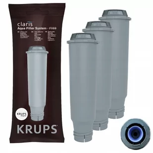 Zestaw 3 Filtrów Krups Claris Aqua F 088 - Akcesoria i części do ekspresów do kawy - miniaturka - grafika 1