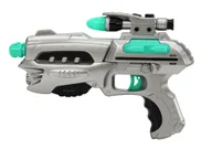 Zabawki militarne - DLA DZIECI ZESTAW KOSMICZNY MIECZ ŚWIETLNY AKCESORIA - miniaturka - grafika 1