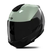 Kaski motocyklowe - Kask Szczękowy Nolan N100-6 Verniciatura Speciale Zielony Szary/Czarny/Antracytowy MatowyM - miniaturka - grafika 1
