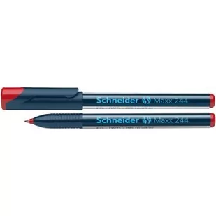 Marker CD/DVD Schneider 244 czarny - Pudełka i akcesoria na płyty CD - miniaturka - grafika 2