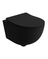 Miski WC - Lavita Miska wisząca WC Brava Black 5900378335191 - miniaturka - grafika 1