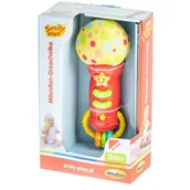 Grzechotki dla dzieci - Mikrofon Grzechotka Smily Play - miniaturka - grafika 1
