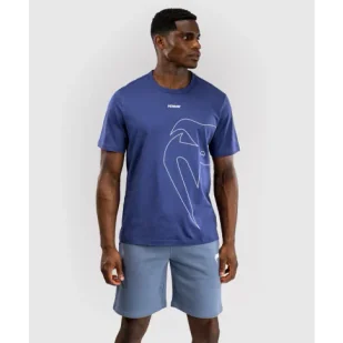 Venum T-Shirt Koszulka Giant Contender Royal Blue - Koszulki sportowe męskie - miniaturka - grafika 1