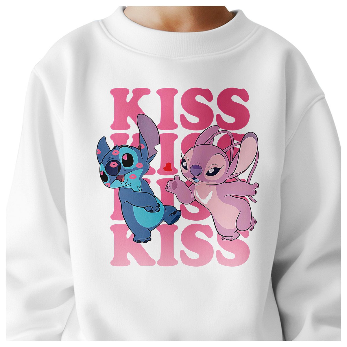 BLUZA DZIECIĘCA STITCH ANGEL ANDZIA KISS 122-128 DLA DZIEWCZYNKI CHŁOPCA