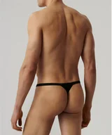 Majtki damskie - SLIPY ATLANTIC MP-1586 WL25 CZARNY stringi - Atlantic - miniaturka - grafika 1