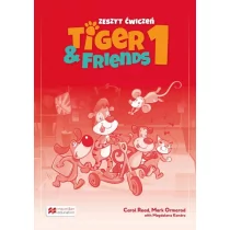 Macmillan Tiger &amp; Friends 1 WB + kod Student's App MACMILLAN Carol Read, Mark Ormerod, Magdalena Kondro - Edukacja przedszkolna - miniaturka - grafika 1