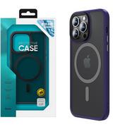 Etui i futerały do telefonów - Benks Mist TPU+PC MagSafe etui magnetyczne iPhone 14 Pro Max (Deep Purple) - miniaturka - grafika 1