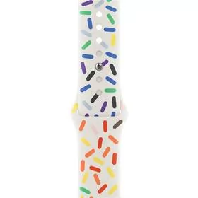 Apple Pasek wymienny 41mm Pride Edition M/L MRTM3ZM/A - Akcesoria do smartwatchy - miniaturka - grafika 1