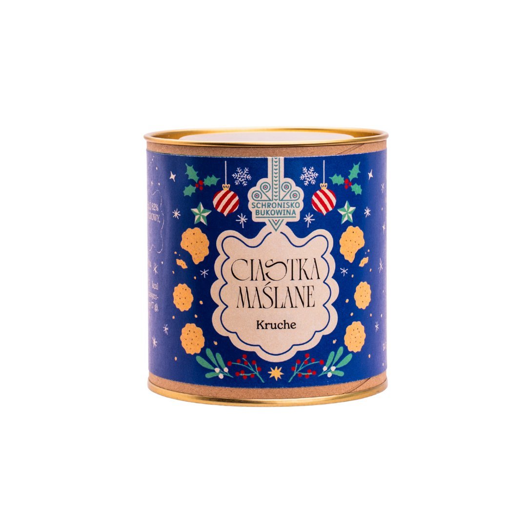 Ciastka maślane kruche 100g - Schronisko Bukowina
