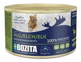 Bozita Paté Elk puszka 200g - Mokra karma dla psów - miniaturka - grafika 1