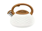 Czajniki na gaz - AMBITION Czajnik Golf 2,3 l bialy mat (37184) - miniaturka - grafika 1