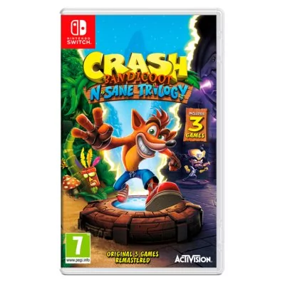 Crash Bandicoot N Sane Trilogy GRA NINTENDO SWITCH