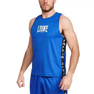 LEONE 1947 Unisex Ambassador Tanktop, niebieski, S, niebieski, small - Koszulki sportowe męskie - miniaturka - grafika 1