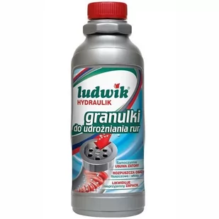 Ludwik Hydraulik Granulki do udrażniania rur 850 g - Środki do kuchni i łazienki - miniaturka - grafika 1