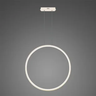 Lampa wisząca Ledowe okręgi No.1 X Φ100cm in 4k biała Altavola Design - Lampy sufitowe - miniaturka - grafika 1