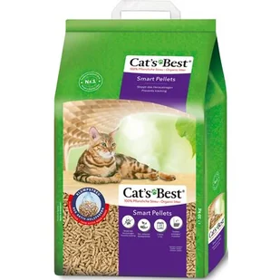JRS CATS Best Nature Gold żwirek dla kotów długowłosych drewniany zbrylający 20l 10kg) - Żwirek dla kotów - miniaturka - grafika 1