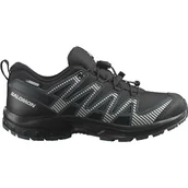 Buty dla chłopców - Salomon XA PRO V8 CLIMASALOMON wodoodporne buty turystyczne, czarne/Phantom/Dark Slate, rozmiar 38, Black Phantom Dark Slate, 38 EU - miniaturka - grafika 1