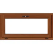Okna - Lupol 3-szybowe gospodarcze lakier kolor afromozja O3 90 U 1165x535 mm - miniaturka - grafika 1