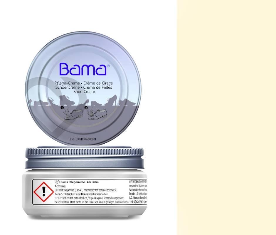 Pasta do butów krem bama 50 ml 013 kremowy