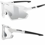Okulary sportowe - Uvex, Okulary sportstyle 228 V, Biały - miniaturka - grafika 1