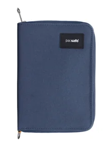 Portfel antykradzieżowy Pacsafe RFIDsafe Compact Travel Organizer - coastal blue - Portfele - miniaturka - grafika 1