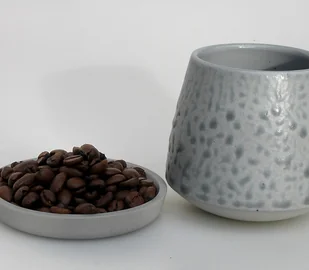 Czarka COFFEE 1szt [szkliwo z mielonej kawy+kamionka] - Kubki - miniaturka - grafika 1