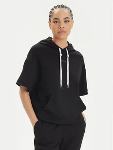 Armani Exchange Bluza 3DYM77 YJEPZ 1200 Czarny Relaxed Fit - Bluzy damskie - miniaturka - grafika 1