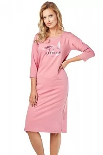 Bielizna nocna - Taro Olympia 2996 02 różowa damska koszula nocna - grafika 1