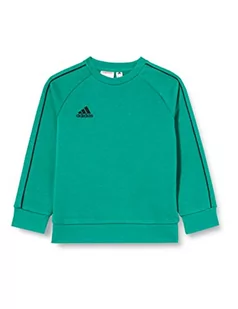 Adidas Core 18 Sweat Top bluza dziecięca, uniseks zielony Bold Green/Black XS (Manufacturer size:116) FS1900 - Bluzy dla dziewczynek - miniaturka - grafika 1