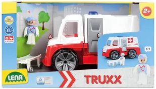 Lena Lena Truxx Ambulans z akcesoriami w pudelku GXP-707403 - Figurki dla dzieci - miniaturka - grafika 1