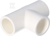 Łączniki, trójniki, kształtki - Nibco Trójnik równoprzelotowy KW/KW/KW PVC-U 1/2" - miniaturka - grafika 1