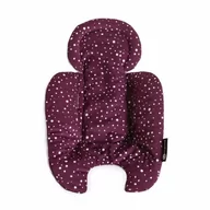 Leżaczki i huśtawki - 4MOMS mamaROO wkładka do leżaczka 5.0 - bordowy plusz - miniaturka - grafika 1