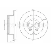 Szczęki hamulcowe - METELLI Tarcza hamulcowa 23-1120C - miniaturka - grafika 1
