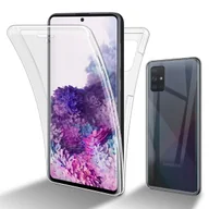 Etui i futerały do telefonów - Pokrowiec Do Samsung Galaxy A71 4G Etui w PRZEZROCZYSTY 360° Full Body Obudowa Case Cover Ochronny Cadorabo - miniaturka - grafika 1