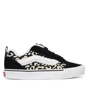 Buty dla dziewczynek - Tenisówki Vans Knu Skool VN000D2TBM81 Czarny - miniaturka - grafika 1