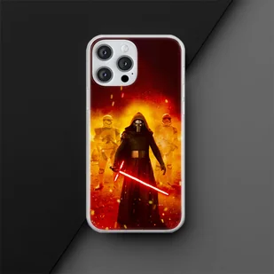 Etui Kylo Ren 001 Star Wars Nadruk pełny Pomarańczowy Producent: Google, Model: PIXEL 7 PRO - Etui i futerały do telefonów - miniaturka - grafika 1