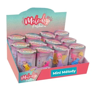 MELODY - Zestaw 12 lalek Mini City - Lalka manekina - 010984PA - Wielokolorowy - Plastik - Figurka - Lalka - Zabawka dla dzieci - Urodziny - Akcesoria - Od 3 lat - Manekiny wystawowe - miniaturka - grafika 1