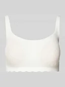 Biustonosze - Biustonosz z półprzezroczystego materiału - miniaturka - grafika 1