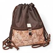 Plecaki worki - Worko plecak plecako worek workoplecak wodoodporny korek - miniaturka - grafika 1