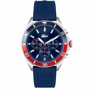 Zegarek Męski zegarek Lacoste Tiebraker 2011154 z chronografem - Zegarki męskie - miniaturka - grafika 1