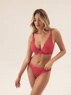 Biustonosze - Biustonosz push-up Sweetheart Esotiq ostry róż 70D - miniaturka - grafika 1