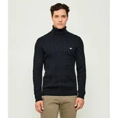 Swetry męskie - Gant Golf Regular Fit - miniaturka - grafika 1