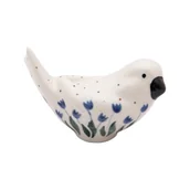 Figurki dekoracyjne - Figurka PTASZEK - Ceramika Artystyczna Bolesławiec - miniaturka - grafika 1