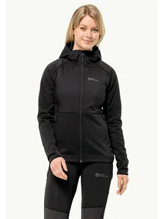 Jack Wolfskin Kurtka funkcyjna "Alpgrat Pro" w kolorze czarnym - Kurtki i kamizelki sportowe damskie - miniaturka - grafika 1