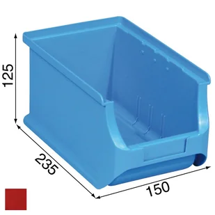 Allit pojemnik ProfiPlus nr 3, czerwony 148x235x125mm (456209) - Skrzynki i torby narzędziowe - miniaturka - grafika 1