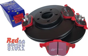 Przednie CERAMICZNE klocki RedStuff + tarcze hamulcowe 300mm EBC seria Premium Ford Escape FWD 2013-2019 - Tarcze hamulcowe - miniaturka - grafika 12