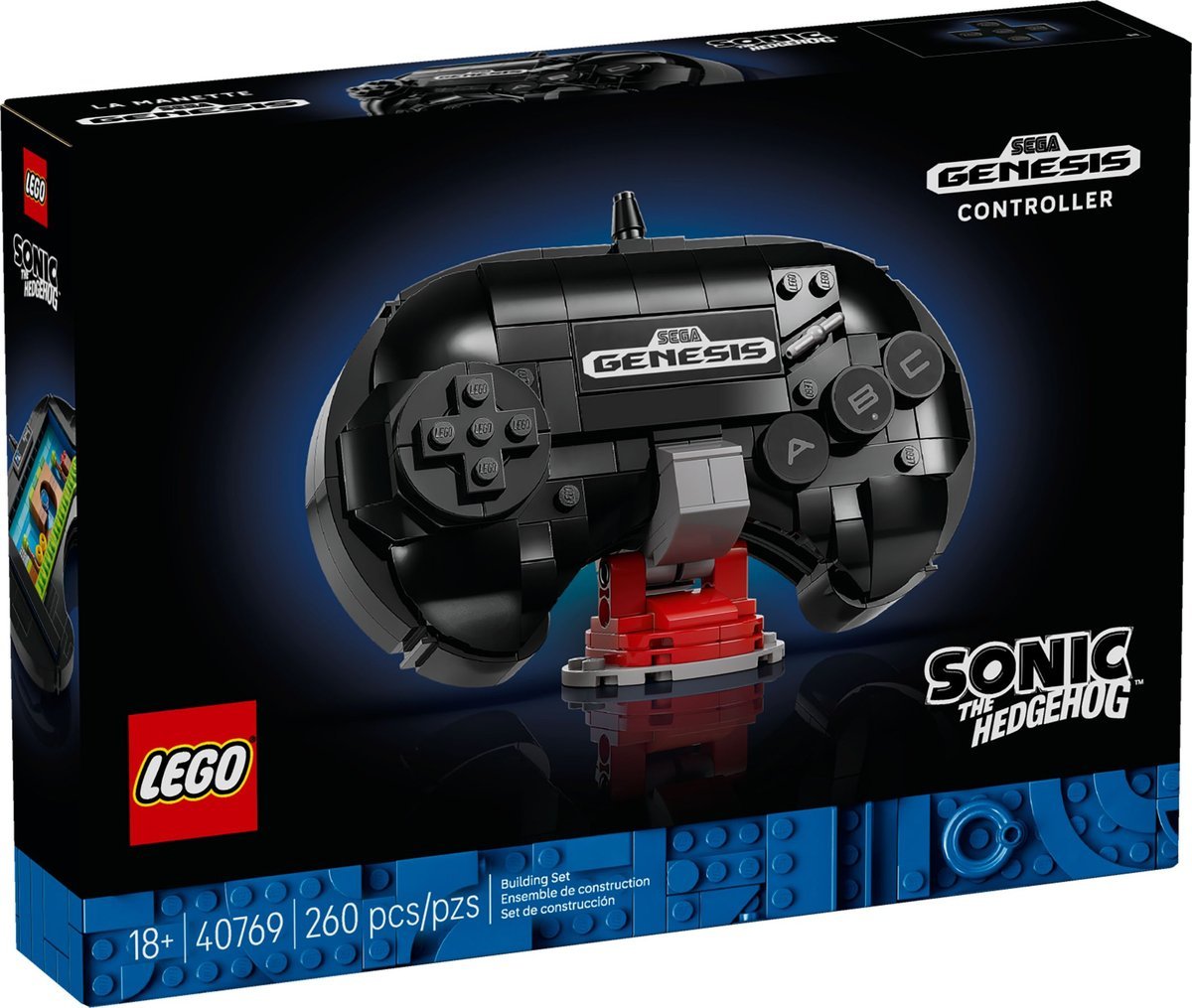 Lego Sonic 40769 Sega Genesis Controller
