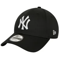 Czapki męskie - New Era MLB 9FORTY Los Angeles Dodgers World Series Patch Cap 60422512, Mężczyzna, Czapka z daszkiem, Czarny - miniaturka - grafika 1