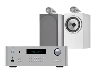 Rotel RA-1592 MkII (srebrny) + 705 S3 (biały) - Zestawy stereo - miniaturka - grafika 1