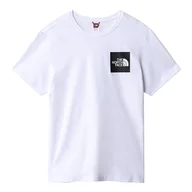 Koszulki sportowe męskie - Koszulka The North Face Fine 00CEQ5LA91 - biała - miniaturka - grafika 1